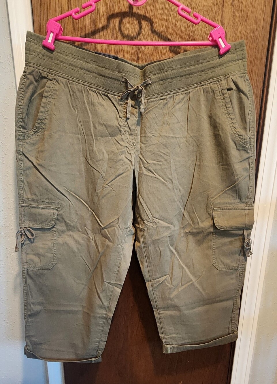 Tommy Hilfiger Olive Green Capri Pants - Size 20 NWT